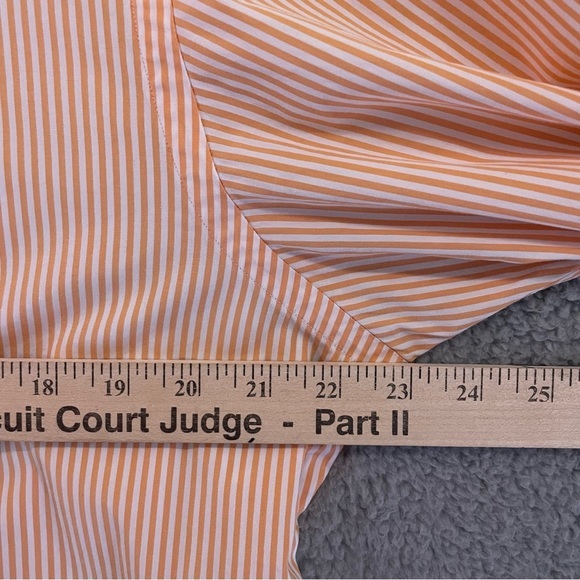 Ralph Lauren Classic Fit Men's Neck 15.5 Long Sleeve Button Down Shirt Striped - Picture 9 of 10